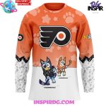 Philadelphia Flyers Bluey And Bingo Special Jersey