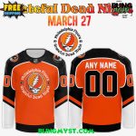 Philadelphia Flyers X Grateful Dead Night Special Edition Hockey Jersey
