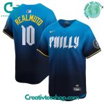 Philadelphia Phillies Blue 2024 City Connect Baseball Jersey