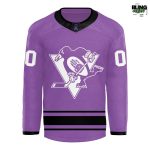 Pittsburgh Penguins 2025 Hockey Fights Cancer Limited Hockey Jersey