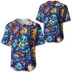 Vibrant Cartoon Sea Creature T-Shirt – Unisex All-Over Print, Fun & Stylish Casual Wear
