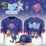 Rochester Americans X Bluey Night Game 2026 Personalized Hockey Jersey