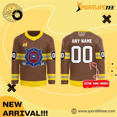 Rocket De Laval Firefighter 2026 Night Hockey Jersey Edition