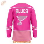 St.Louis Blues Promotions Pink In The Rink Night Hockey Jersey