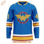St.Louis Blues Super Hero Wonder Woman Hockey Jersey