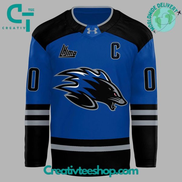 Saint John Sea Dogs Hockey Special New 2025 Hockey Jersey - Blue