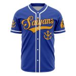 Unleash Your Inner Warrior: Blue Saiyans Baseball Jersey - Premium Design & Comfort