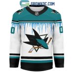 San Jose Sharks Christmas Tree Custom Hockey Jersey