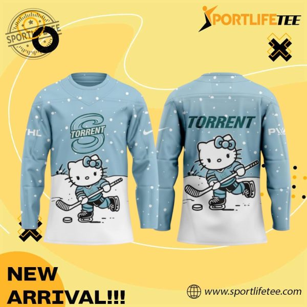 Seattle Torrent X Hello Kitty 2025 Hockey Jersey
