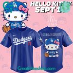 Los Angeles Dodgers X Hello Kitty Blue Jersey