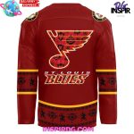 St. Louis Blues Christmas Devil Krampus Holiday Hockey Jersey