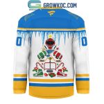 St. Louis Blues Christmas Tree Custom Hockey Jersey