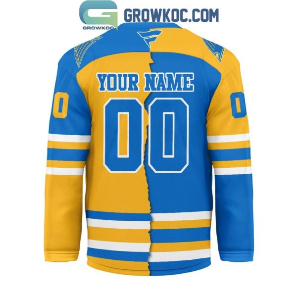 St. Louis Blues Mix Home Away Hockey Jersey