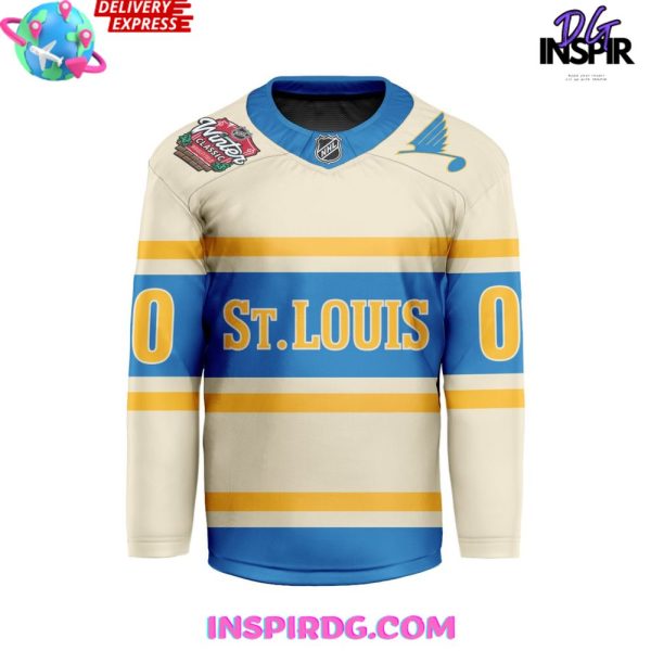 St. Louis Blues Nhl Winter Classic 2025 Hockey Jersey