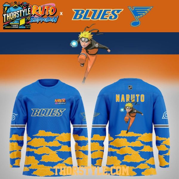 St. Louis Blues Naruro Shippuden Night 2026 Hockey Jersey