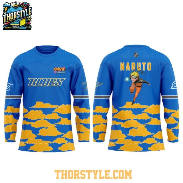 St. Louis Blues Naruro Shippuden Night 2026 Hockey Jersey