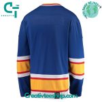 St Louis Blues Premier Breakaway Heritage Blank Hockey Jersey