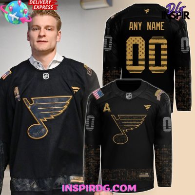 St. Louis Blues Salute To Service Fanatics Camo Hockey Jersey