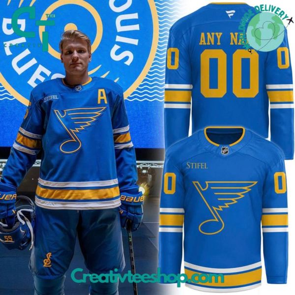 St. Louis Blues Special New 2025 Hockey Jersey