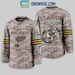 St. Louis Blues Us Marine Corps Hockey Jersey