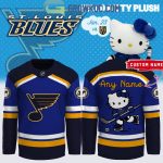 St. Louis Blues 50Th Anniversary Of Hello Kitty 2024 Hockey Jersey