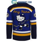 St. Louis Blues 50Th Anniversary Of Hello Kitty 2024 Hockey Jersey