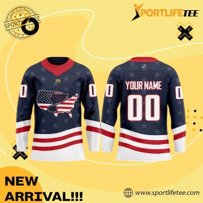 St. Louis Blues Military Appreciation 2026 Hockey Jersey Edition