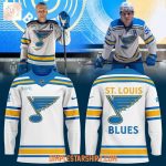 St. Louis Blues New Uniforms 2025 White Hockey Jersey