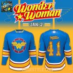 St. Louis Blues Wonder Woman Dc Comics Night 2026 Celebrating Hockey Jersey