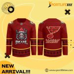 St. Louis Blues X 2024 Nhl Christmas Devil Krampus Holiday Hockey Jersey 2025
