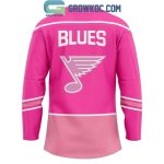 St. Louis Blues X Pink At The Rink Night Hockey Jersey