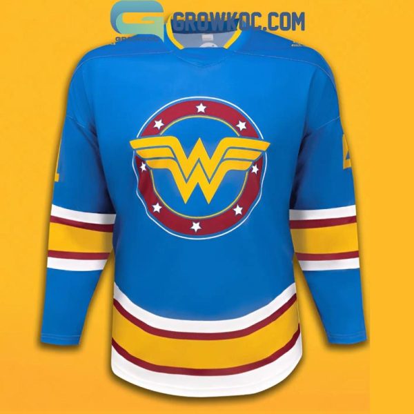 St. Louis Blues X Super Hero Wonder Woman Night Hockey Jersey