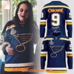 St.Louis Blues Ozzy Osbourne Memories 2025 Hockey Jersey