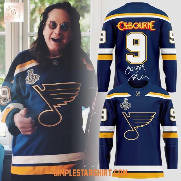 St.Louis Blues Ozzy Osbourne Memories 2025 Hockey Jersey