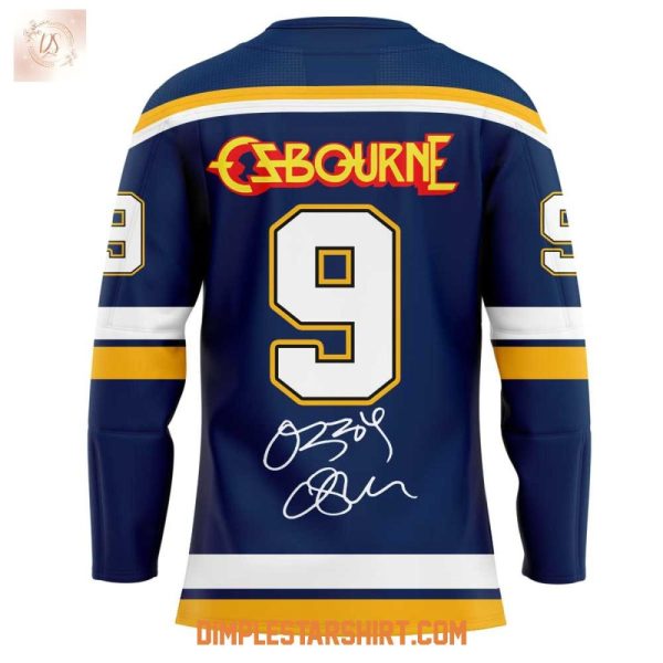 St.Louis Blues Ozzy Osbourne Memories 2025 Hockey Jersey