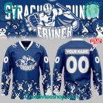 Syracuse Crunch X Teddy Bear Toss Blue Hockey Jersey
