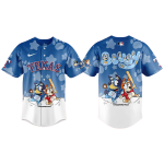 Texas Rangers Mlb 2025 Bluey Night Baseball Jersey
