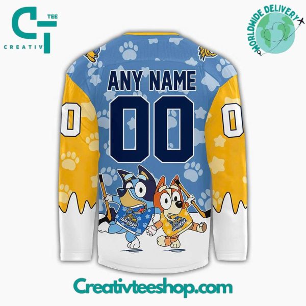 Toledo Walleye X Bluey Day 2025 Hockey Jersey