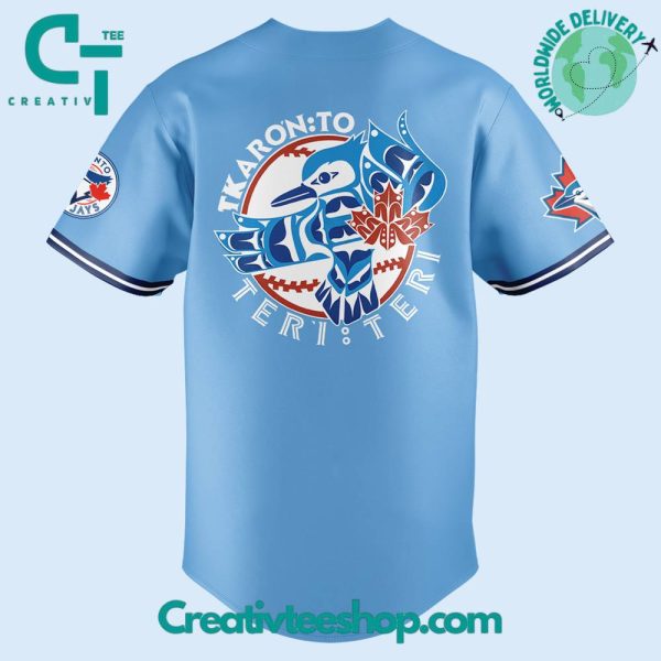 Toronto Blue Jays 2024 Indigenous Peoples’ Day Blue Jersey
