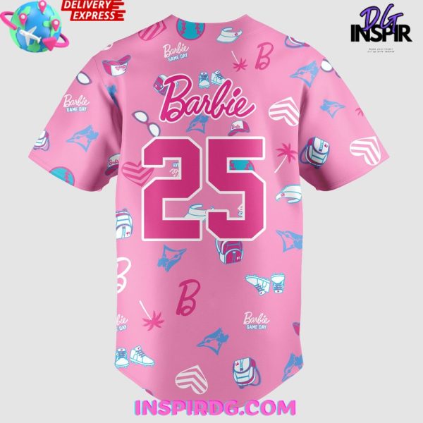 Toronto Blue Jays Barbie Game Day 2025 Baseball Jersey