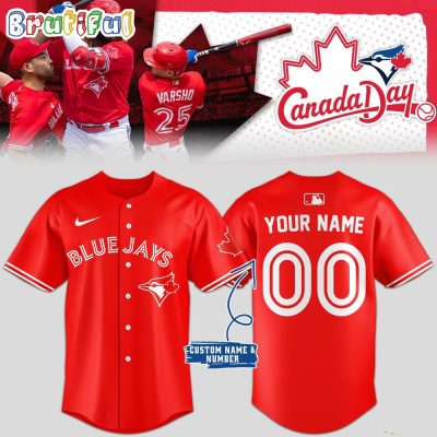 Toronto Blue Jays Baseball Team Special Canada Day 2024 Jersey Shirt