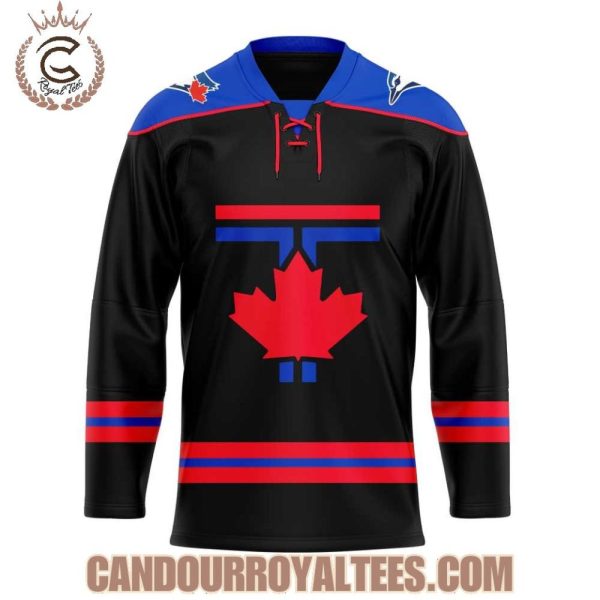 Toronto Blue Jays City Connect 2025 Custom Hockey Jersey