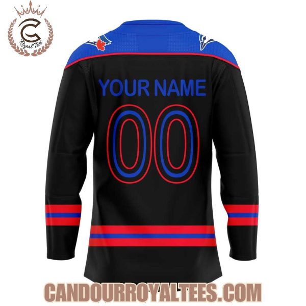 Toronto Blue Jays City Connect 2025 Custom Hockey Jersey