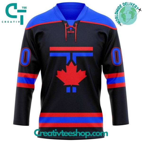 Toronto Blue Jays City Connect Personalized Hockey Jersey