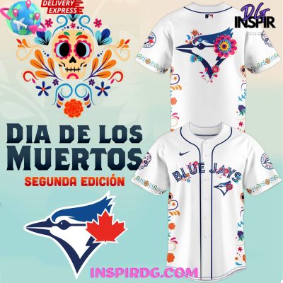 Toronto Blue Jays Día De Los Muertos 2024 Baseball Jersey