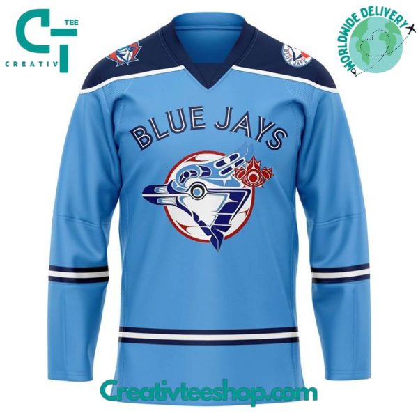 Toronto Blue Jays Indigenous Peoples Day 2025 Special Hockey Jersey