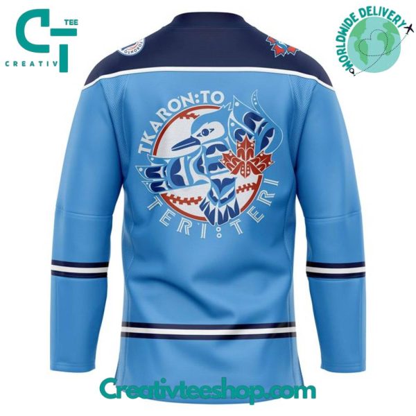Toronto Blue Jays Indigenous Peoples Day 2025 Special Hockey Jersey