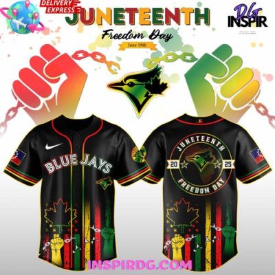 Toronto Blue Jays Juneteenth Day 2025 Special Jersey