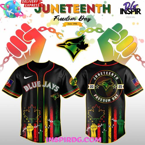 Toronto Blue Jays Juneteenth Day 2025 Special Jersey