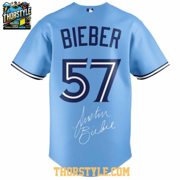 Toronto Blue Jays Justin Bieber 2025 World Series Version Baseball Jersey